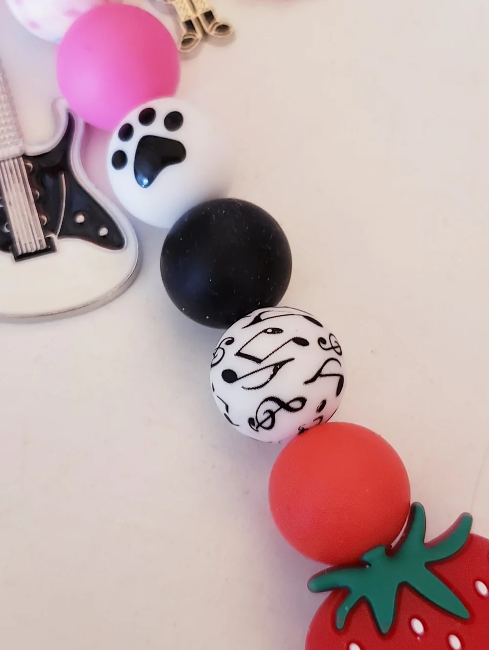 Handmade Nana Komatsu Nana Osaki Anime Strawberry Keychain